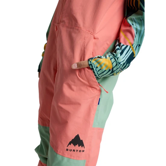 Dziecięce Spodnie Snowboardowe Burton Skylar Bib (Peach Echo) FW26_5