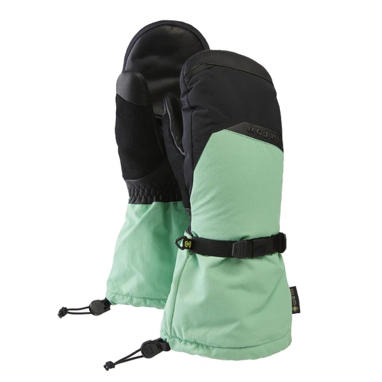 Damskie Rękawice Snowboardowe Burton GORE-TEX Deluxe Mittens (Soft Sage) FW26_1