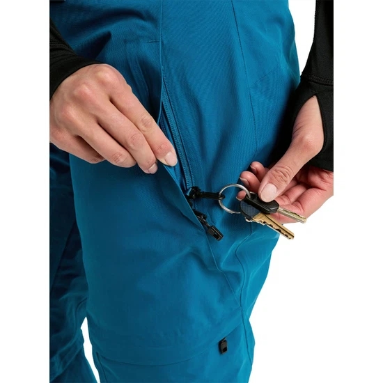 Damskie Spodnie Snowboardowe Burton AK GORE-TEX Summit Insulated (Blue Teal) FW26_8