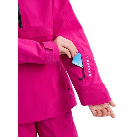 Damska Kurtka Snowboardowa Burton AK GORE-TEX 2L Kimmy Anorak (Very Berry) FW26_7