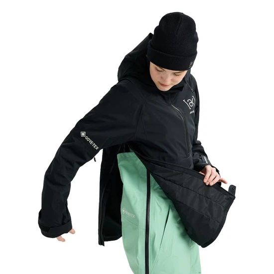 Damska Kurtka Snowboardowa Burton AK GORE-TEX 2L Kimmy Anorak (True Black) FW26_7 thumbnail