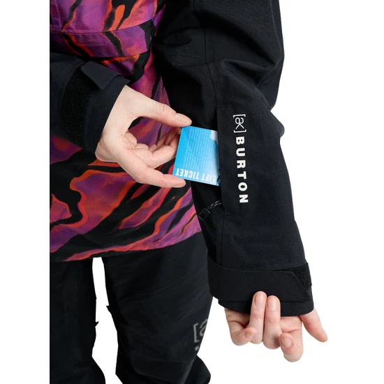 Damska Kurtka Snowboardowa Burton AK GORE-TEX 2L Kimmy Anorak (Slash Multi/True Black) FW26_6