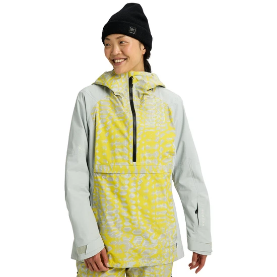 Damska Kurtka Snowboardowa Burton AK GORE-TEX 2L Kimmy Anorak (Atomic Shatter/Gray Cloud) FW26_1