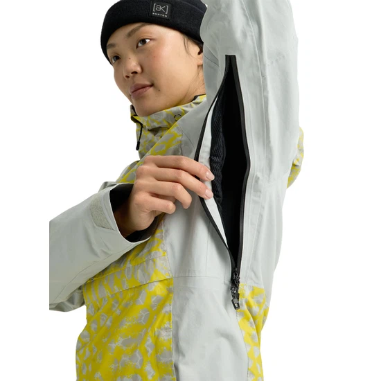 Damska Kurtka Snowboardowa Burton AK GORE-TEX 2L Kimmy Anorak (Atomic Shatter/Gray Cloud) FW26_6