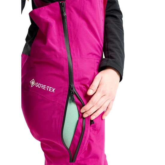 Damskie Spodnie Snowboardowe Burton AK GORE-TEX 2L Kimmy Bib (Very Berry) FW26_7 thumbnail