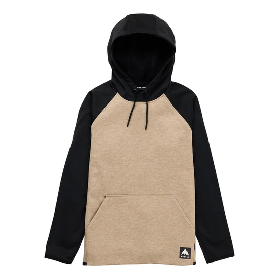 Damska Bluza Aktywna Burton Crown Weatherproof PO (Summit Taupe Heather/True Black) FW26_5 thumbnail