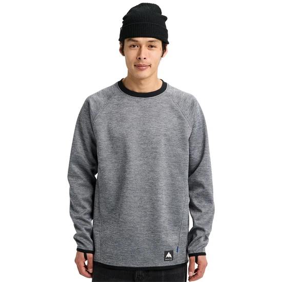 Bluza Aktywna Burton Crown Weatherproof Crew (True Black Heather) FW26_1 thumbnail