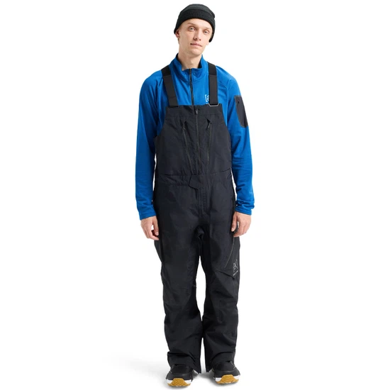 Spodnie Snowboardowe Burton GORE-TEX 2L Cyclic Bib Short (True Black) FW26_1