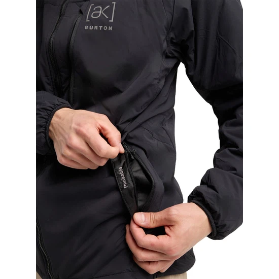 Ocieplacz Burton AK Helium Hooded Stretch Insulated (True Black) FW26_4 thumbnail