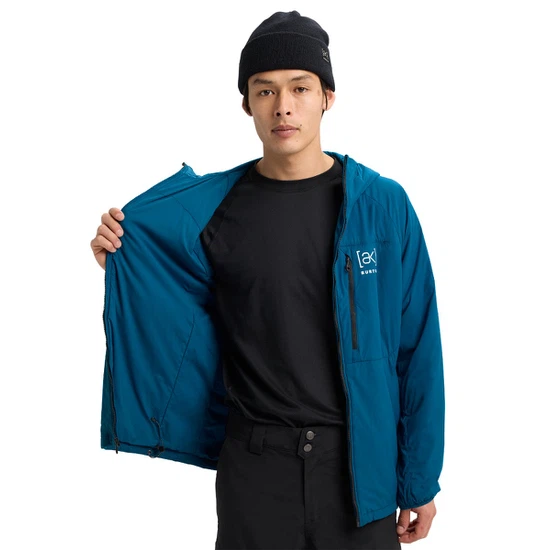 Ocieplacz Burton AK Helium Hooded Stretch Insulated (Blue Teal) FW26_6