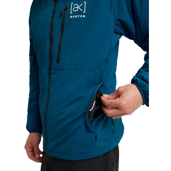 Ocieplacz Burton AK Helium Hooded Stretch Insulated (Blue Teal) FW26_4