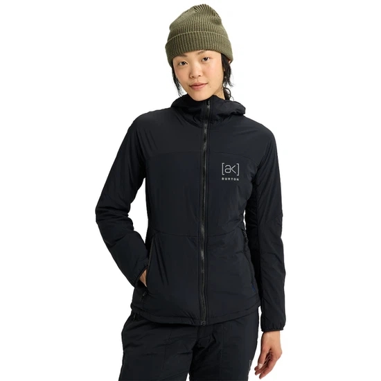 Damski Ocieplacz Burton AK Helium Hooded Stretch Insulated (True Black) FW26_1