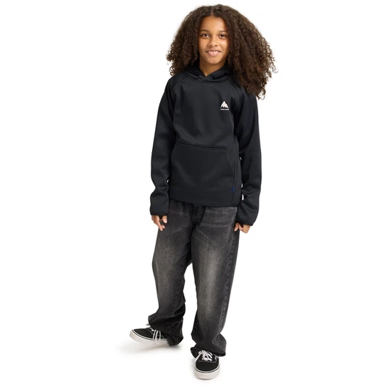 Dziecięca Bluza Aktywna Burton Crown Weatherproof PO (True Black) FW26_3
