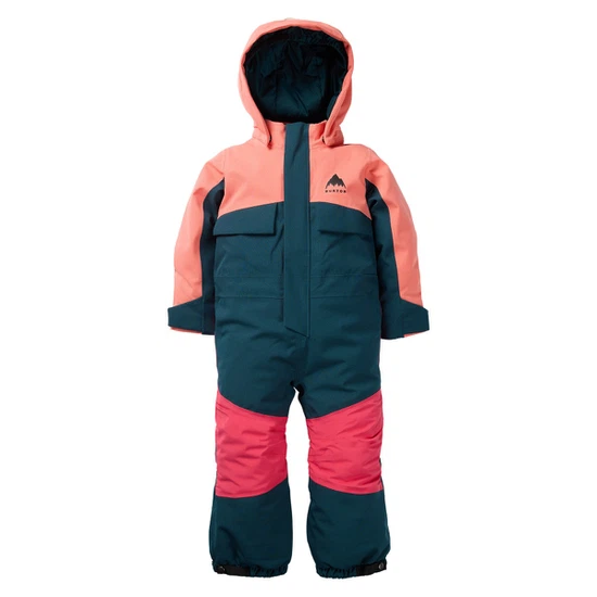 Dziecięcy Kombinezon Snowboardowy Burton TD One Piece (Peach Echo/Deep Emerald) FW26_1
