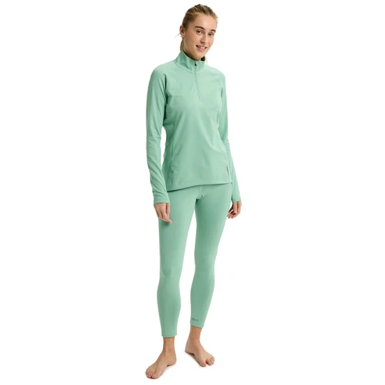 Damska Bielizna Aktywna Burton Heavyweight X 1/4 Zip (Soft Sage) FW26_3 thumbnail