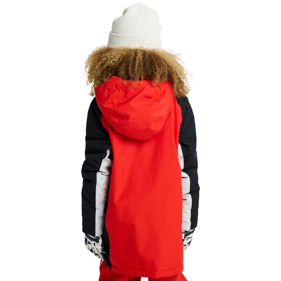 Dziecięca Kurtka Snowboardowa Burton GORE-TEX Powline (Flame Scarlet/True Black) FW26_2
