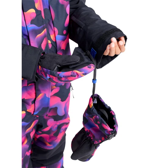 Dziecięcy Kombinezon Snowboardowy Burton One Piece (True Black/Lava Lamp) FW26_6