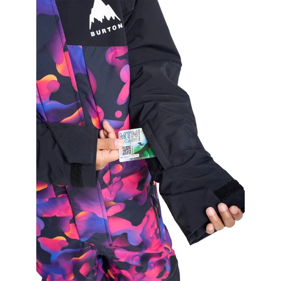 Dziecięcy Kombinezon Snowboardowy Burton One Piece (True Black/Lava Lamp) FW26_5 thumbnail