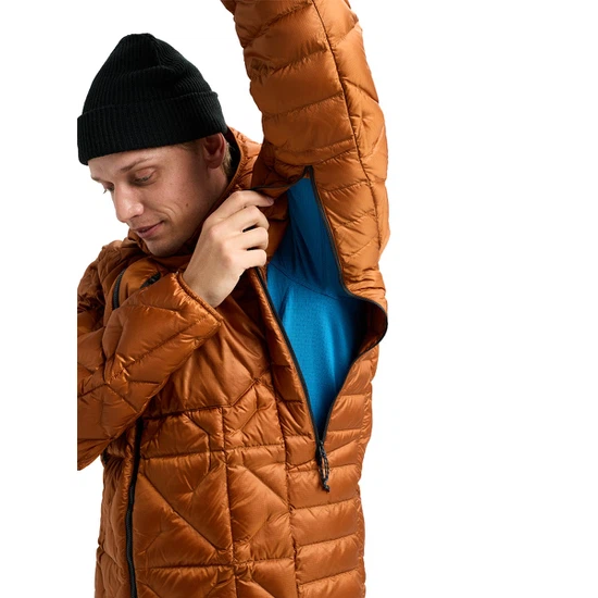 Ocieplacz Burton AK Baker Hooded Down (Chestnut Brown) FW26_4 thumbnail