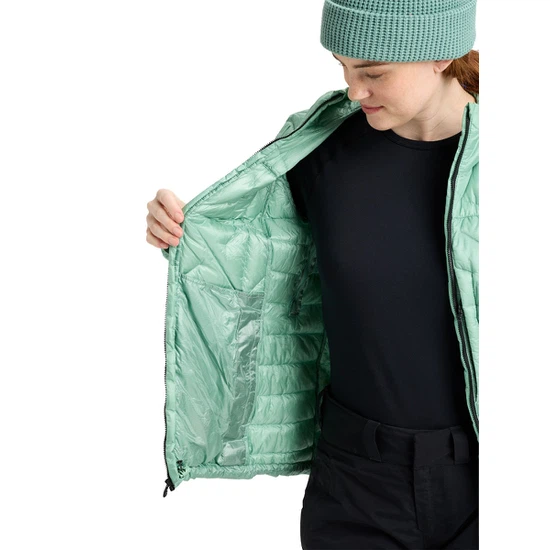 Damski Ocieplacz Burton AK Baker Hooded Down (Soft Sage) FW26_7
