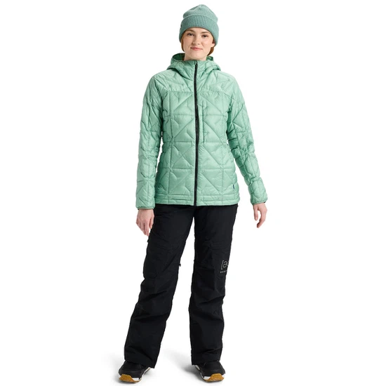 Damski Ocieplacz Burton AK Baker Hooded Down (Soft Sage) FW26_3 thumbnail