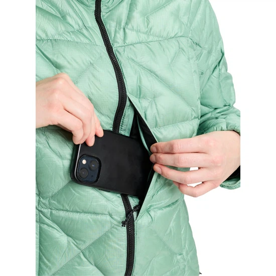 Damski Ocieplacz Burton AK Baker Hooded Down (Soft Sage) FW26_4 thumbnail