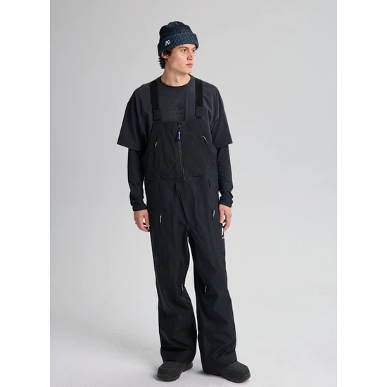 Spodnie Snowboardowe Burton AG Hardpack GORE-TEX 3L Bib (True Black) FW26_1
