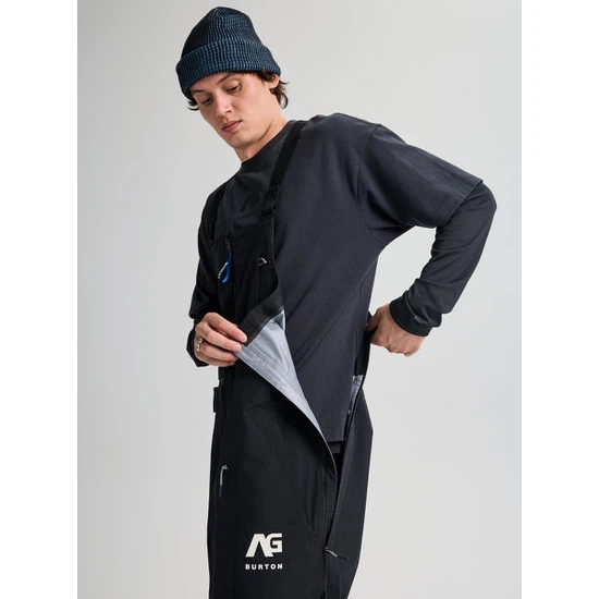 Spodnie Snowboardowe Burton AG Hardpack GORE-TEX 3L Bib (True Black) FW26_6