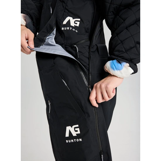 Spodnie Snowboardowe Burton AG Hardpack GORE-TEX 3L Bib (True Black) FW26_7