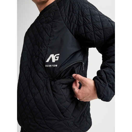 Bluza Burton AG Pinball Insulated Crewneck (True Black) FW26949_7 thumbnail