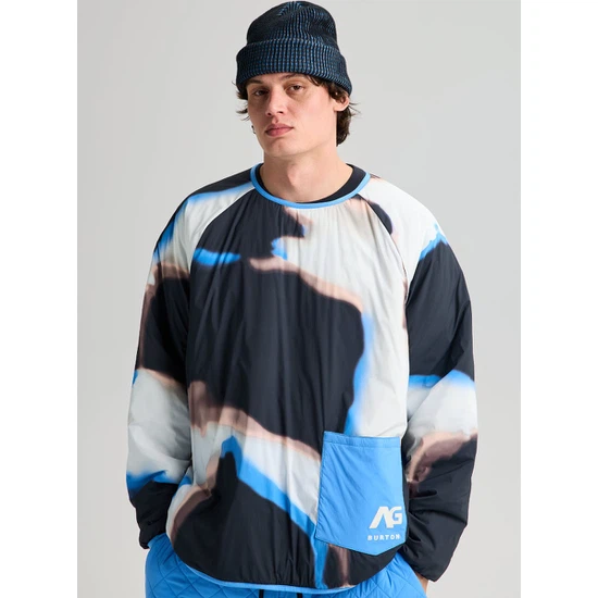 Bluza Burton AG Pinball Insulated Crewneck (Acid Bloom) FW26_2