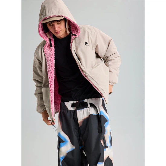 Kurtka Burton AG Speakout Reversible (Stone Grey/Plush Pink) FW26_1 thumbnail