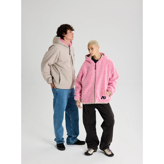 Kurtka Burton AG Speakout Reversible (Stone Grey/Plush Pink) FW26_6 thumbnail