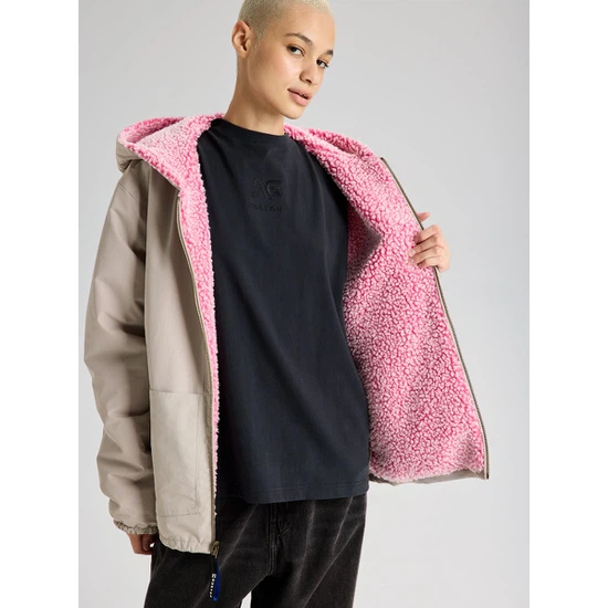Kurtka Burton AG Speakout Reversible (Stone Grey/Plush Pink) FW26_11 thumbnail