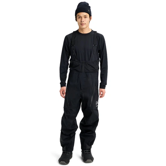 Spodnie Snowboardowe Burton AK Acamar GORE-TEX PRO 3L Bib (True Black) FW26_1 thumbnail