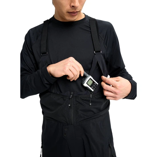 Spodnie Snowboardowe Burton AK Acamar GORE-TEX PRO 3L Bib (True Black) FW26_4 thumbnail