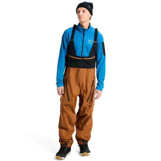 Spodnie Snowboardowe Burton AK Acamar GORE-TEX PRO 3L Bib (Chestnut Brown) FW26_1 thumbnail