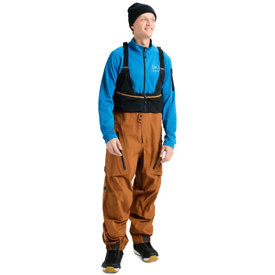 Spodnie Snowboardowe Burton AK Acamar GORE-TEX PRO 3L Bib (Chestnut Brown) FW26_2