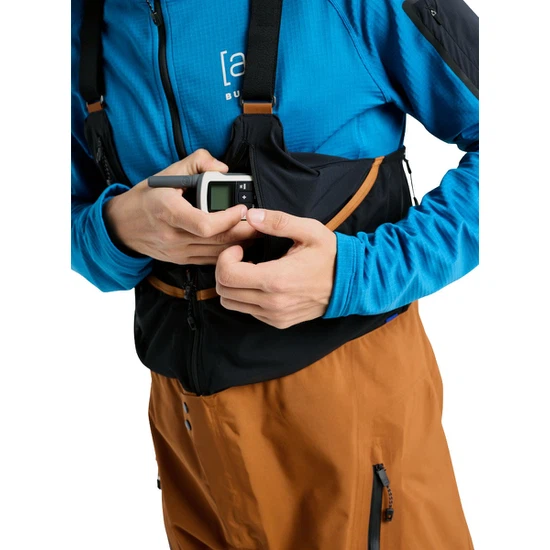 Spodnie Snowboardowe Burton AK Acamar GORE-TEX PRO 3L Bib (Chestnut Brown) FW26_4