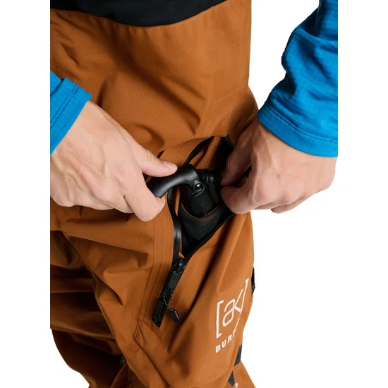 Spodnie Snowboardowe Burton AK Acamar GORE-TEX PRO 3L Bib (Chestnut Brown) FW26_5 thumbnail