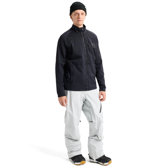 Bluza Aktywna Burton AK Baker Stretch FZ (True Black) FW26_3