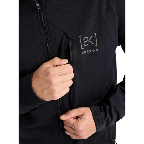 Bluza Aktywna Burton AK Baker Stretch FZ (True Black) FW26_4