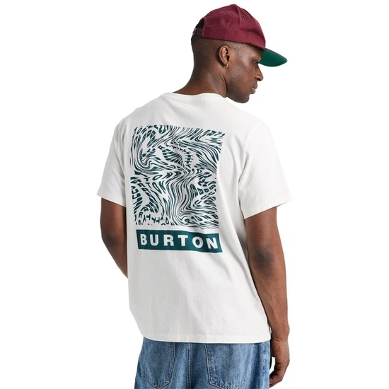 Koszulka Burton Dejaview (Stout White) FW26_2