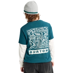 Koszulka Burton Dejaview (Atlantic Teal) FW26_2 thumbnail