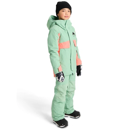 Dziecięca Kurtka Snowboardowa Burton Ascutney 2L (Soft Sage/Peach Echo) FW26_3 thumbnail