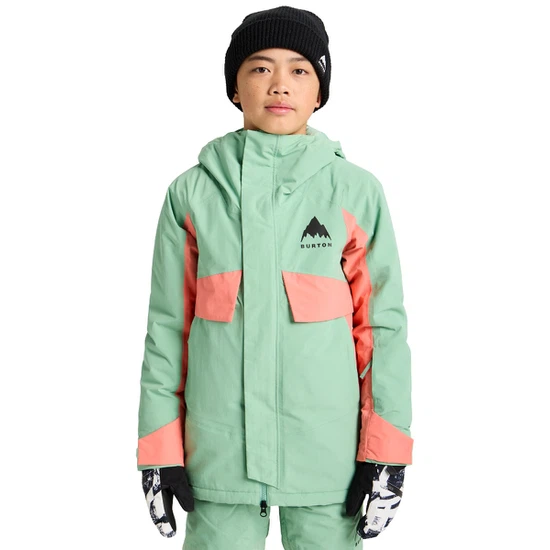 Dziecięca Kurtka Snowboardowa Burton Ascutney 2L (Soft Sage/Peach Echo) FW26_1 thumbnail