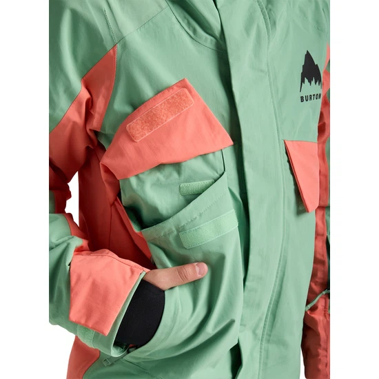 Dziecięca Kurtka Snowboardowa Burton Ascutney 2L (Soft Sage/Peach Echo) FW26_4