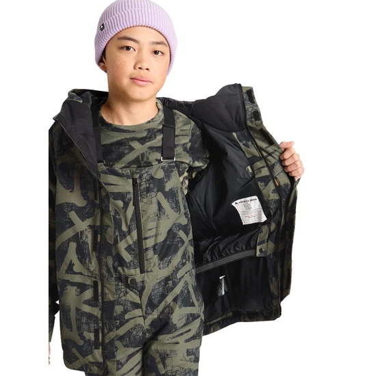 Dziecięca Kurtka Snowboardowa Burton Skimmer (Forest City Streets) FW26_7 thumbnail