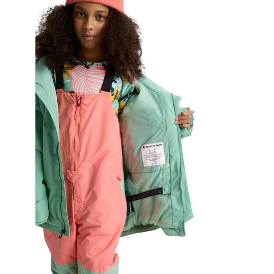 Dziecięca Kurtka Snowboardowa Burton Skimmer (Soft Sage) FW26_8 thumbnail