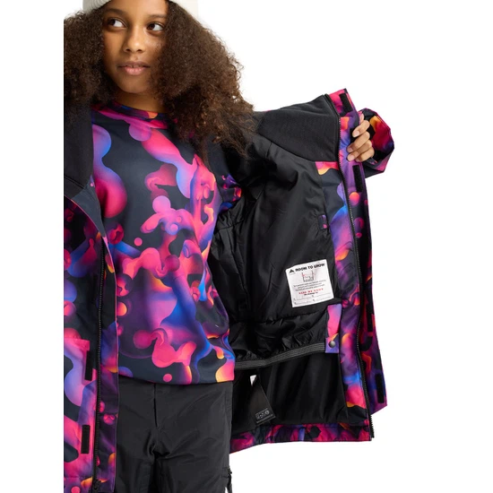 Dziecięca Kurtka Snowboardowa Burton Skimmer (Lava Lamp) FW26_8